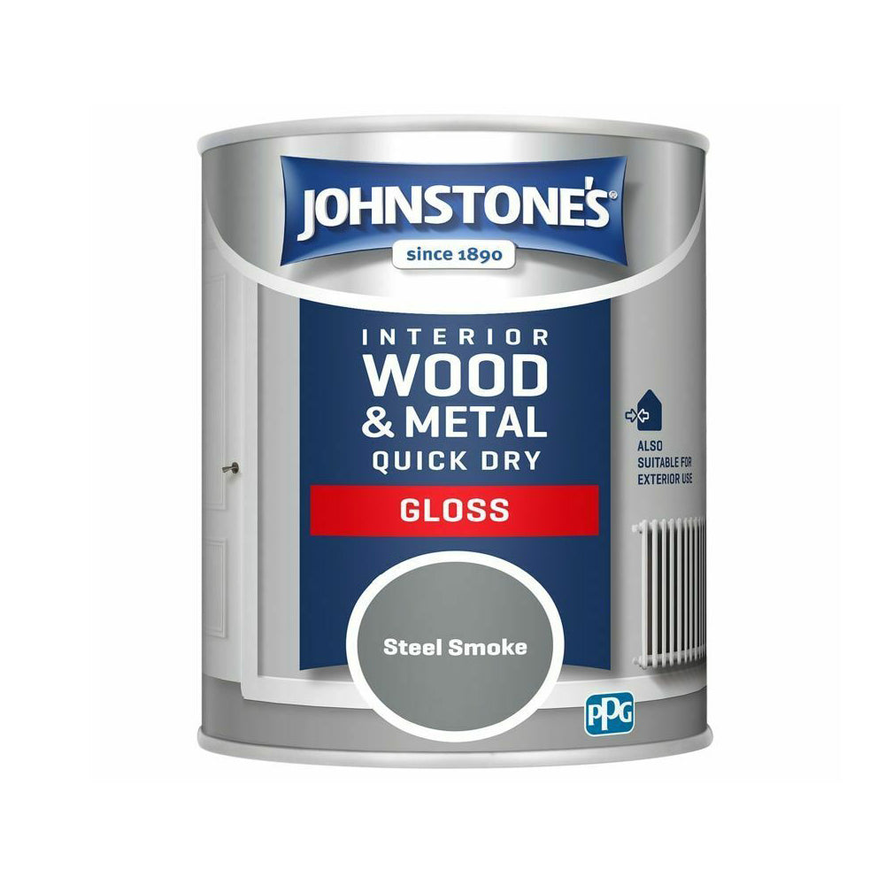 Johnstone_s-Quick-Dry-Gloss-750ml-Steel-Smoke. Johnstone_s-Quick-Dry-Gloss-750ml-Steel-Smoke.